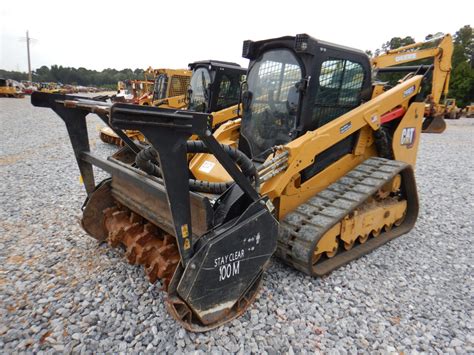 299d skid steer eith multch head overhearing|cat 299 skid steer oil capacity.